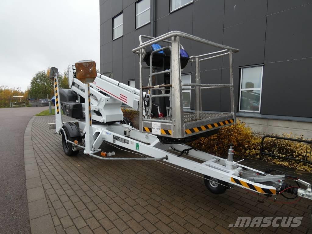 Dino 160 XTB Skylift المنصات الهوائية المثبتة على مقطورة