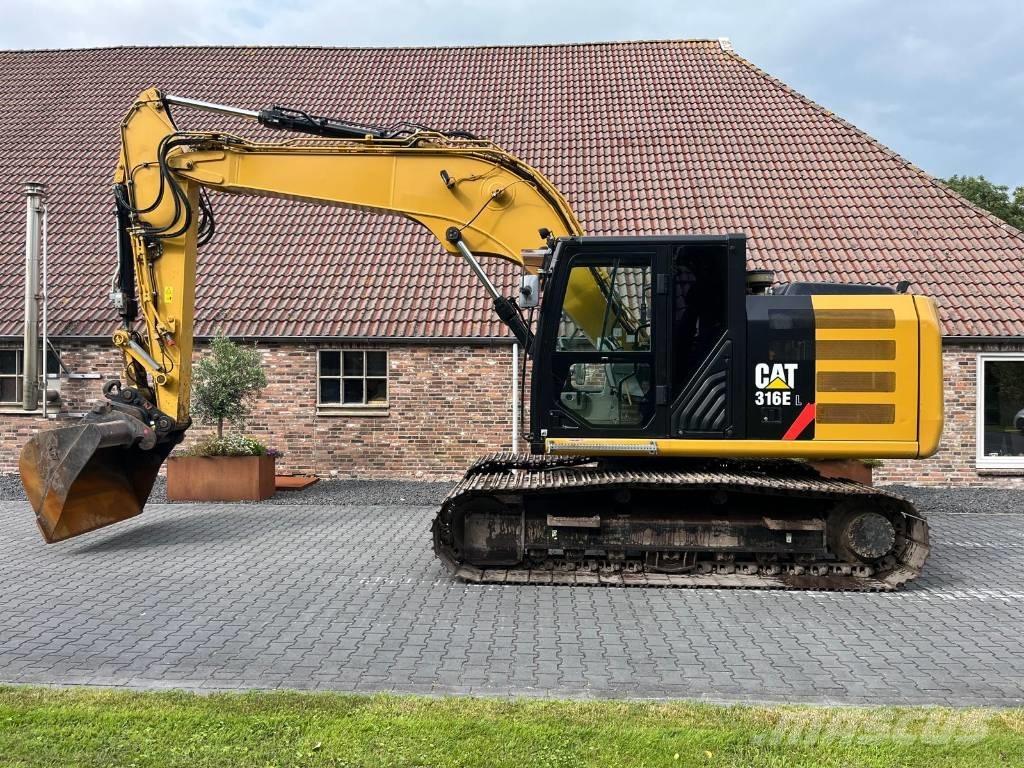 CAT 316 EL حفارات زحافة