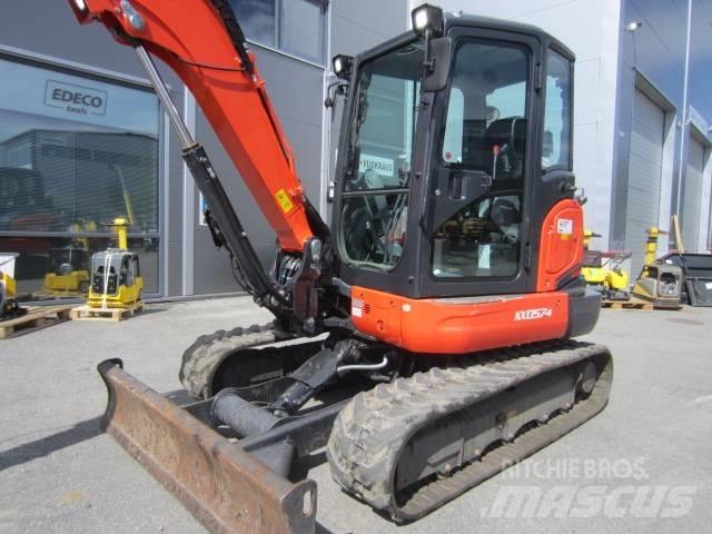 Kubota KX 057-4 حفارات صغيرة أقل من 7 طن (حفارات صغيرة)