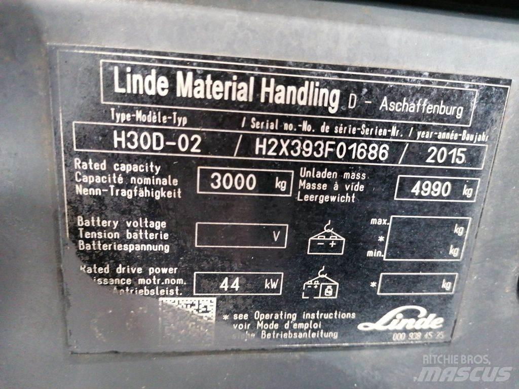 Linde H30D-02 شاحنات الديزل