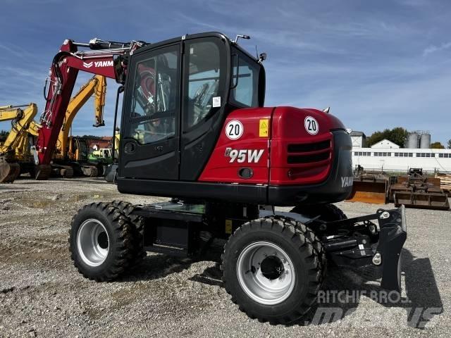 Yanmar B 95W حفارات بعجل