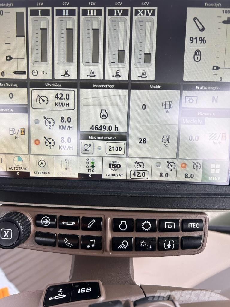 John Deere 6215 R الجرارات