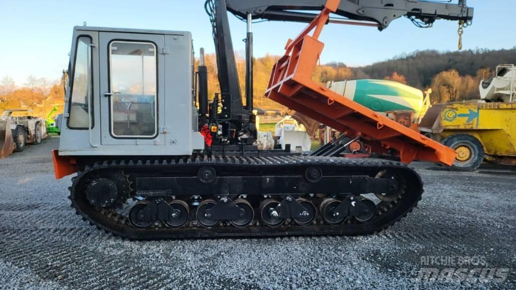Morooka MST 1500 V عربات نقل قلابة مجنزرة