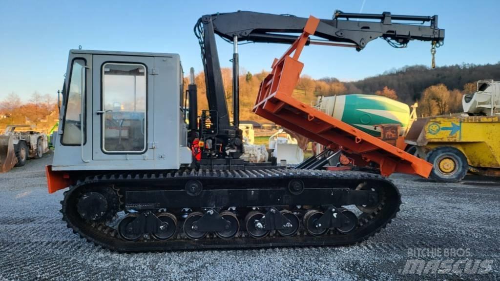 Morooka MST 1500 V عربات نقل قلابة مجنزرة