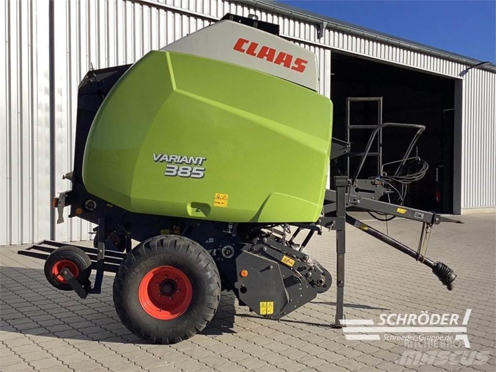 CLAAS VARIANT 385 محزمات مستديرة