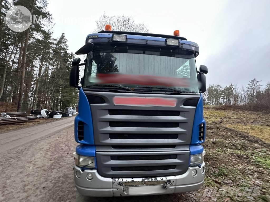 Scania R 480 شاحنات الرافعات الخطافية