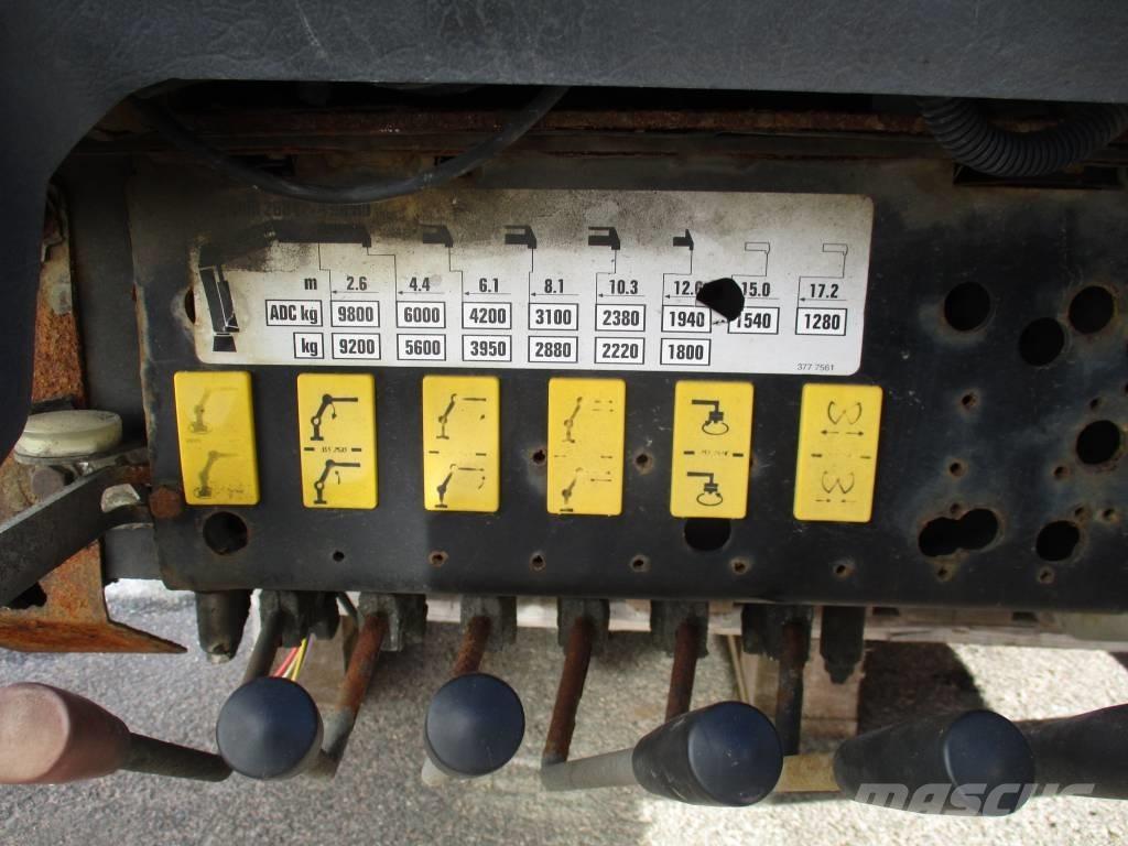 Hiab 288E P-4 Hipro رافعات تحميل