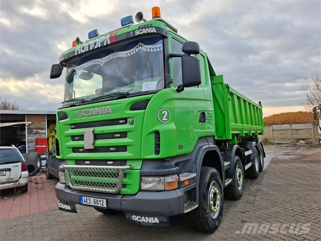 Scania R480 CB 8X4 شاحنات قلابة