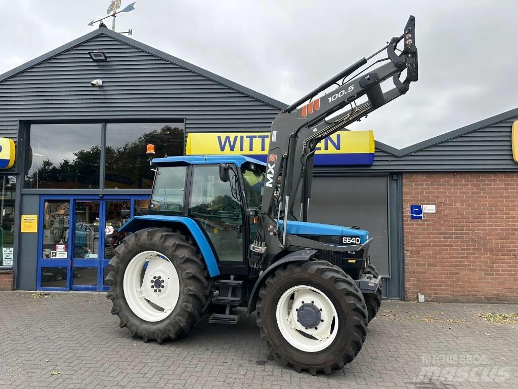 New Holland 6640 SLE الجرارات