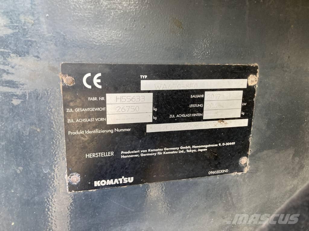 Komatsu WA 470-8 لوادر بعجل