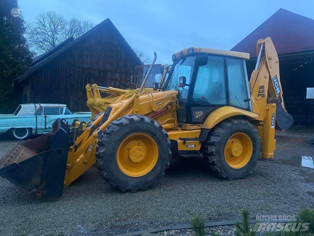 JCB 4 CX لوادر ذات جرافات عكسية