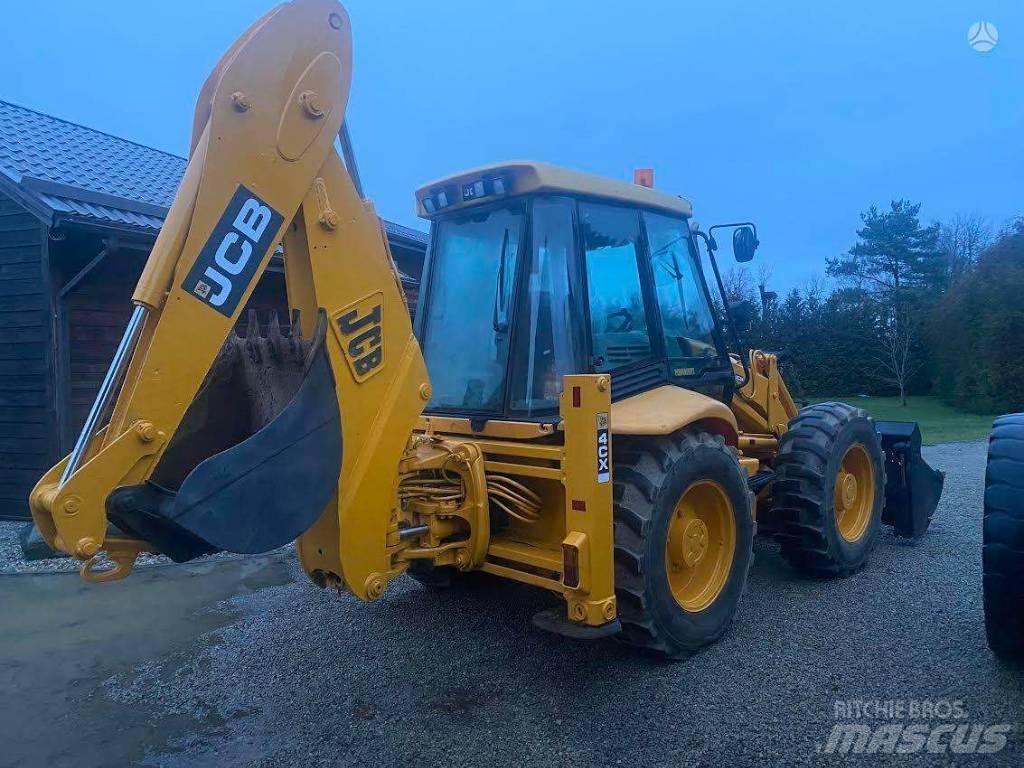 JCB 4 CX لوادر ذات جرافات عكسية