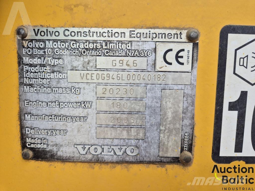 Volvo G 946 معدات تمهيد الطرق