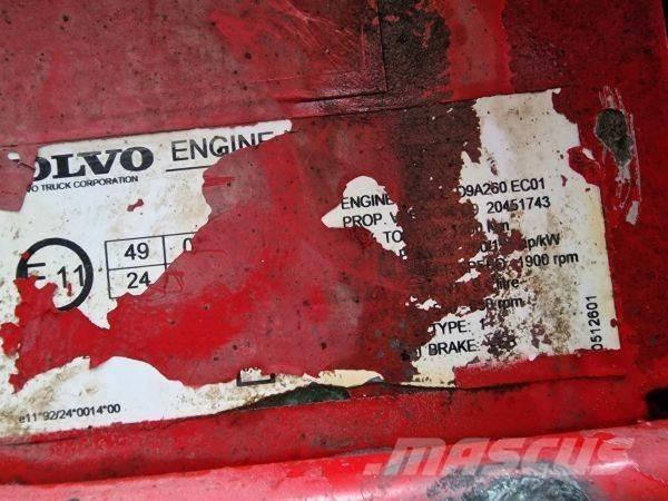 Volvo D9A 260 - EC01 محركات