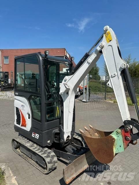Bobcat E 19 حفارات صغيرة أقل من 7 طن (حفارات صغيرة)