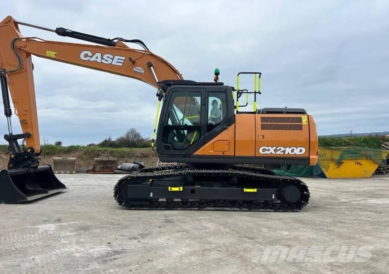 CASE CX 210 D حفارات زحافة
