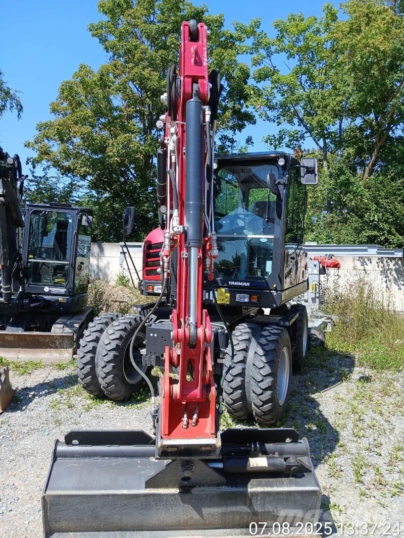 Yanmar B75W حفارات بعجل