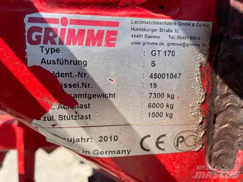 Grimme GT 170 ماكينات زراعية أخرى