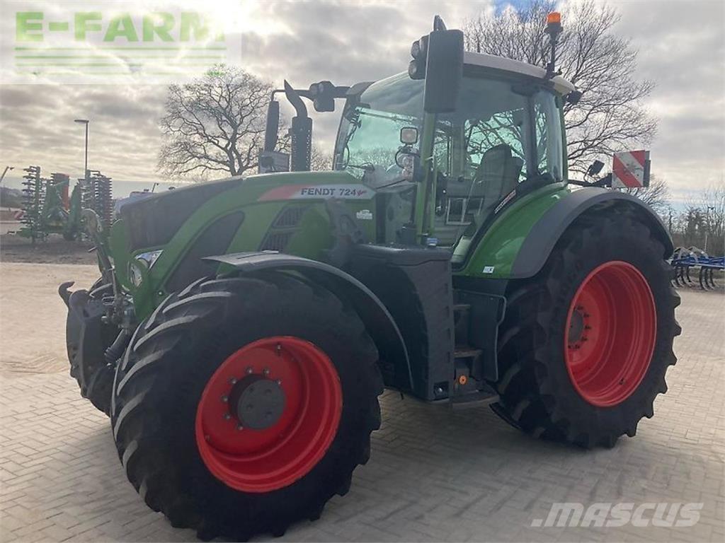 Fendt 724 s4 الجرارات