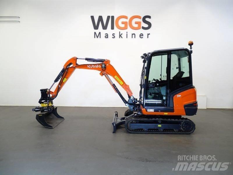Kubota KX 027-4 حفارات صغيرة أقل من 7 طن (حفارات صغيرة)