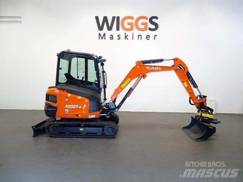 Kubota KX 027-4 حفارات صغيرة أقل من 7 طن (حفارات صغيرة)