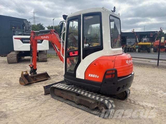 Kubota KX 61-3 حفارات صغيرة أقل من 7 طن (حفارات صغيرة)