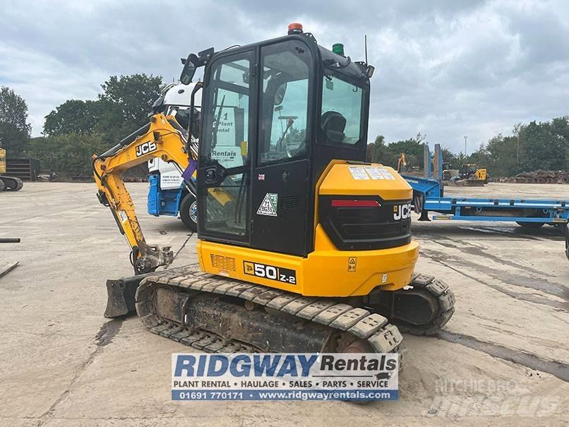 JCB 50 Z-2 حفارات صغيرة أقل من 7 طن (حفارات صغيرة)