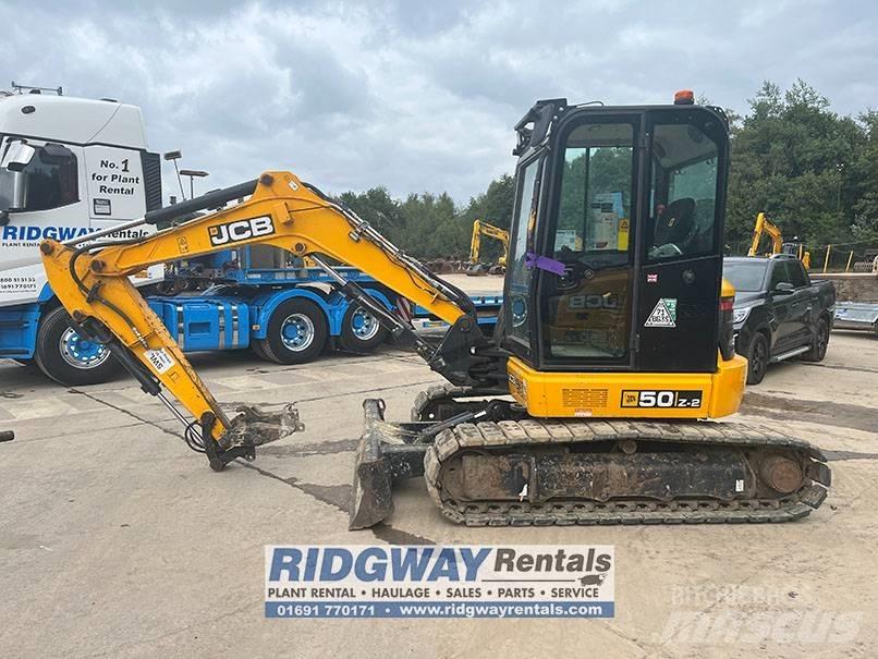 JCB 50 Z-2 حفارات صغيرة أقل من 7 طن (حفارات صغيرة)