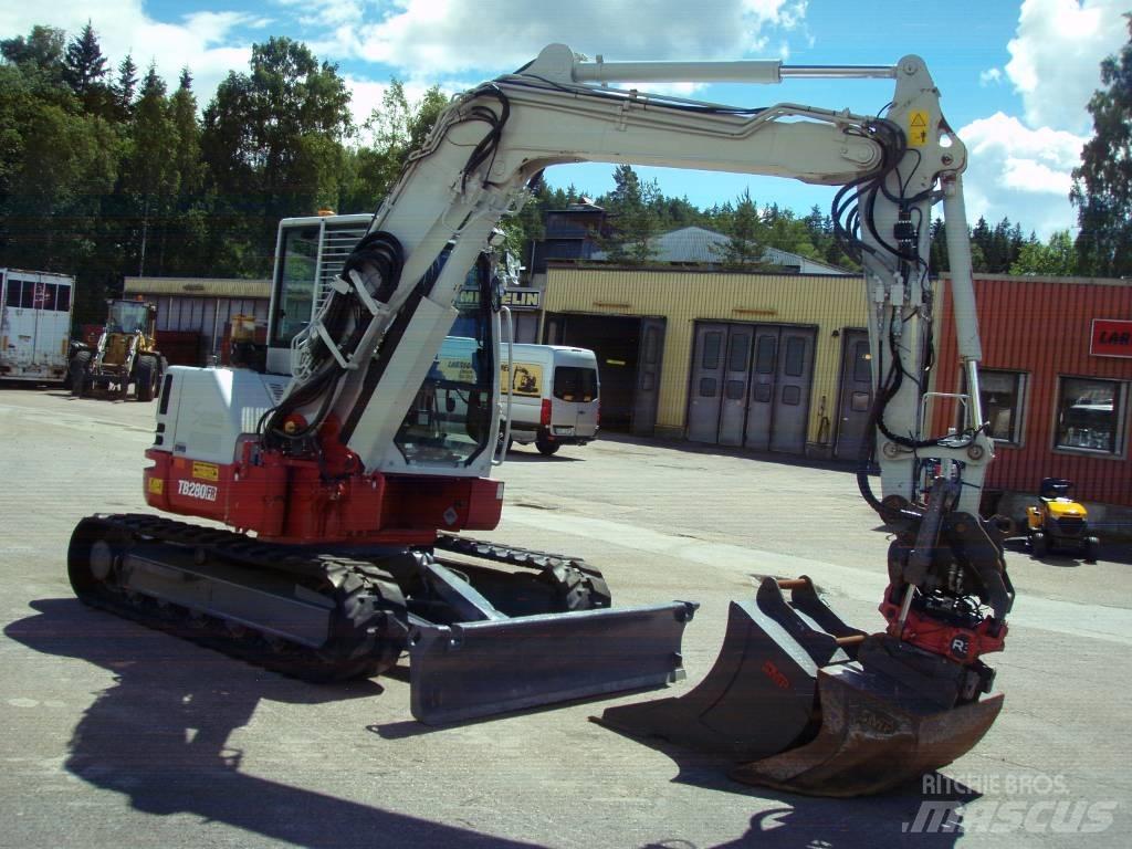 Takeuchi TB280FR حفارات وسط 7 طن - 12 طن