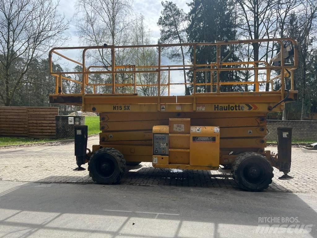 Haulotte H 15 SX رافعات مقصية الشكل