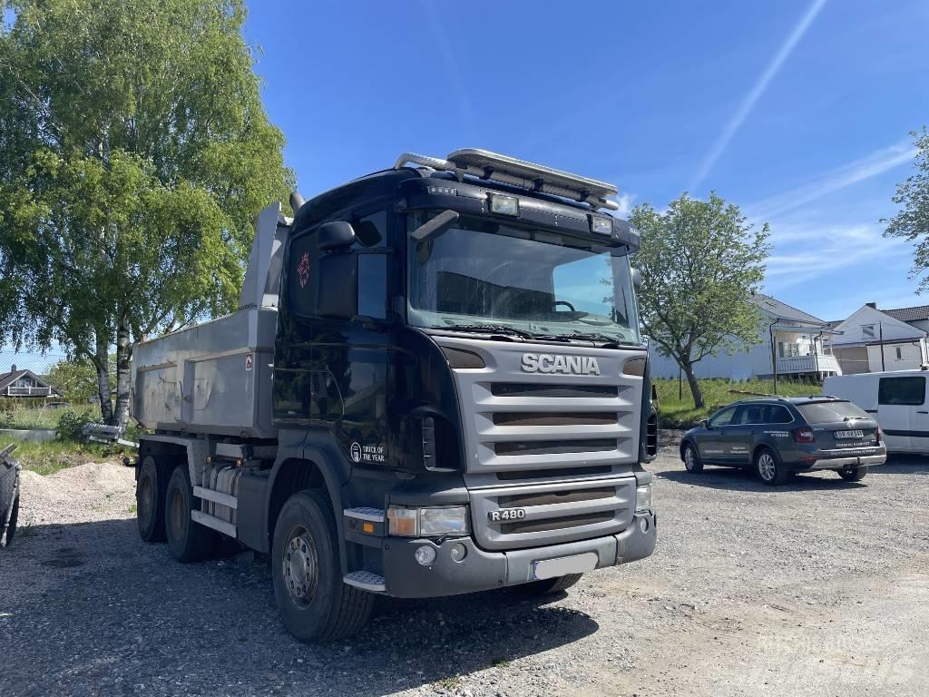 Scania R 480  6x4 شاحنات قلابة