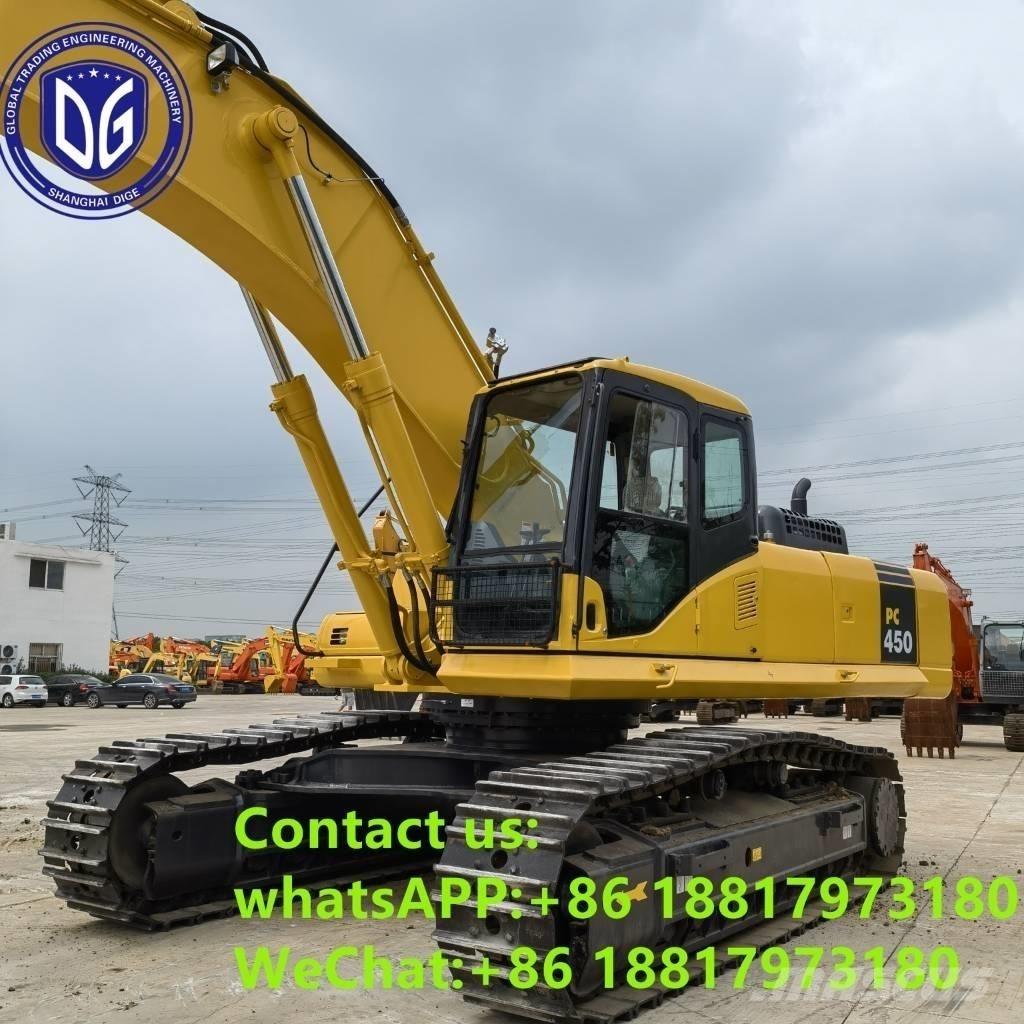 Komatsu PC 450-7 حفارات زحافة