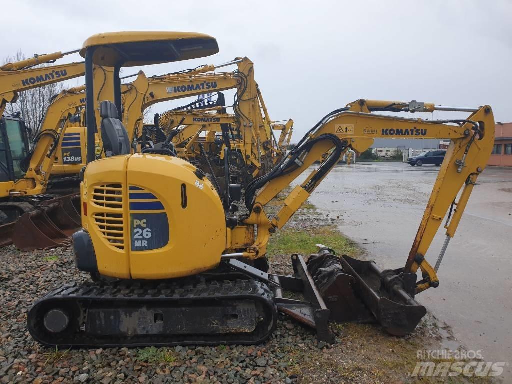 Komatsu PC26MR-3 حفارات صغيرة أقل من 7 طن (حفارات صغيرة)