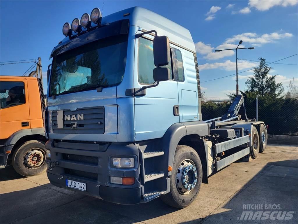 MAN TGA 26.430 6X2 شاحنات بمقصورة وهيكل