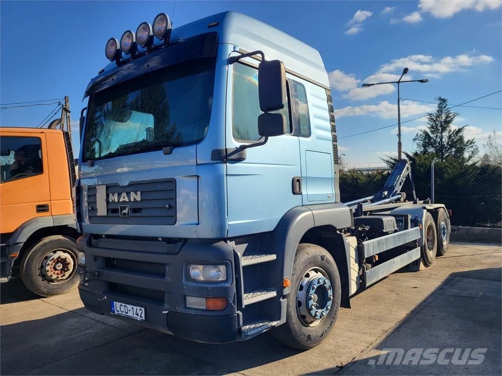 MAN TGA 26.430 6X2 شاحنات بمقصورة وهيكل