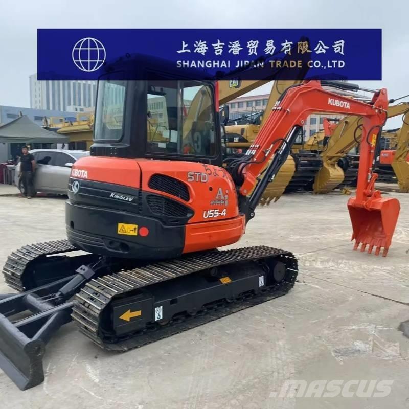 Kubota U 55-4 حفارات صغيرة أقل من 7 طن (حفارات صغيرة)