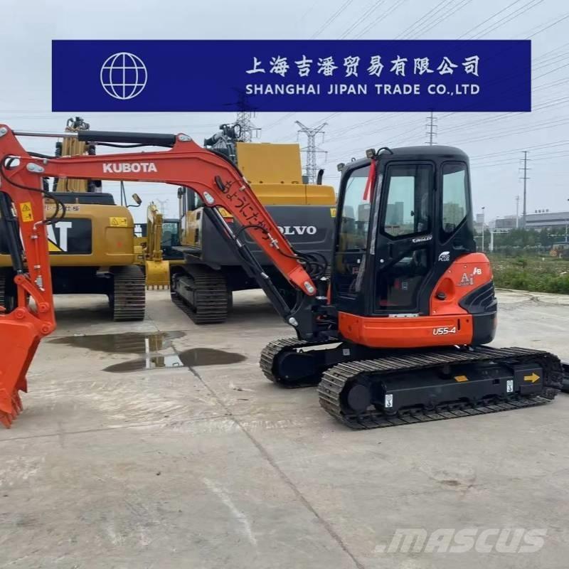 Kubota U 55-4 حفارات صغيرة أقل من 7 طن (حفارات صغيرة)
