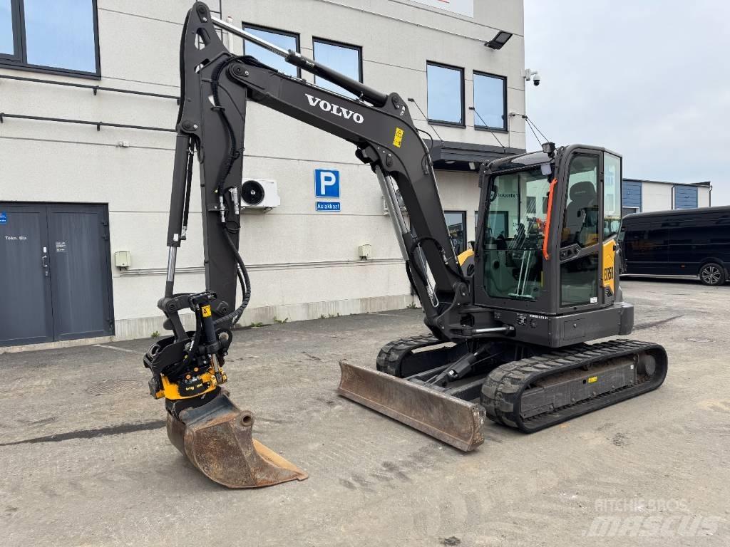 Volvo ECR 58 F حفارات صغيرة أقل من 7 طن (حفارات صغيرة)
