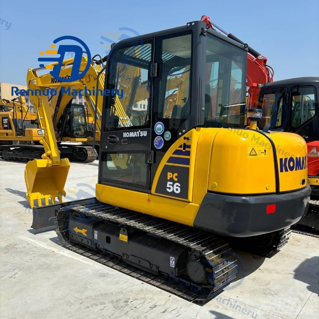 Komatsu PC 56 حفارات صغيرة أقل من 7 طن (حفارات صغيرة)