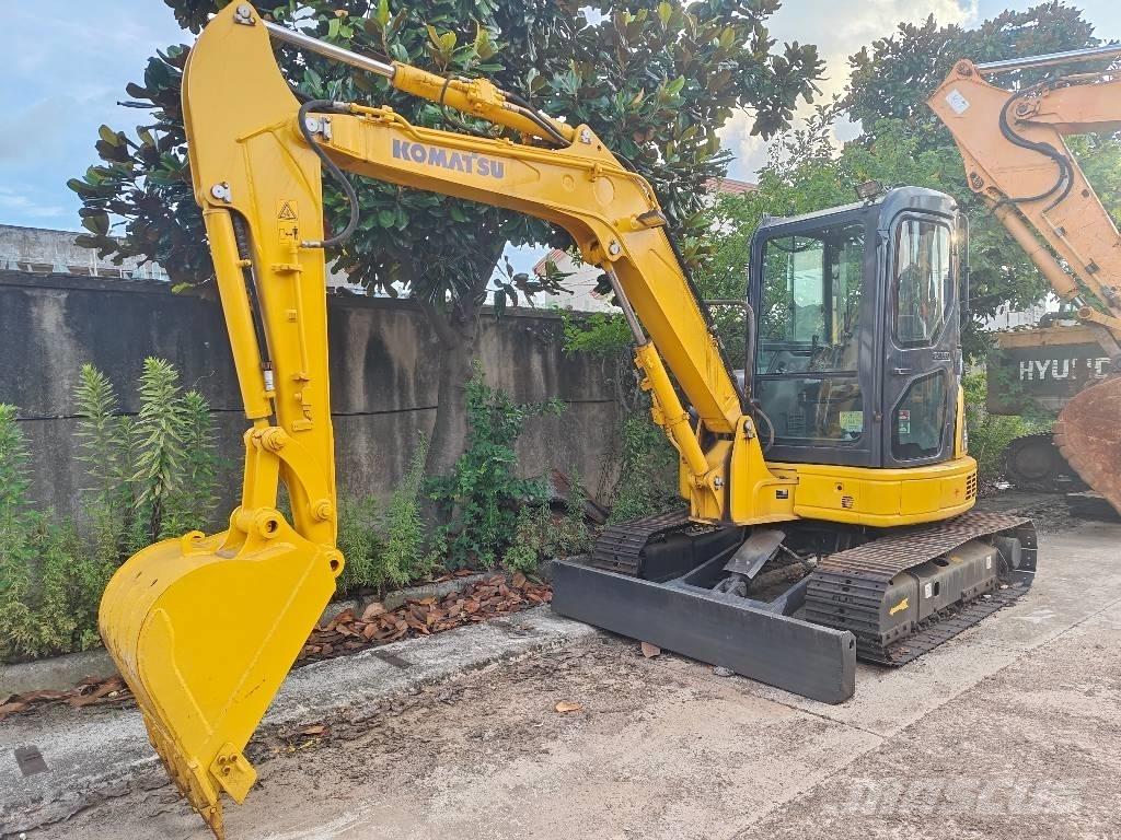 Komatsu PC 55 MR حفارات صغيرة أقل من 7 طن (حفارات صغيرة)