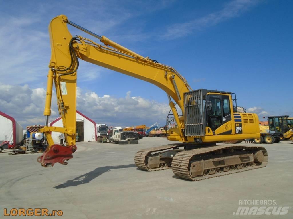 Komatsu PC 290 LC-10 حفارات زحافة