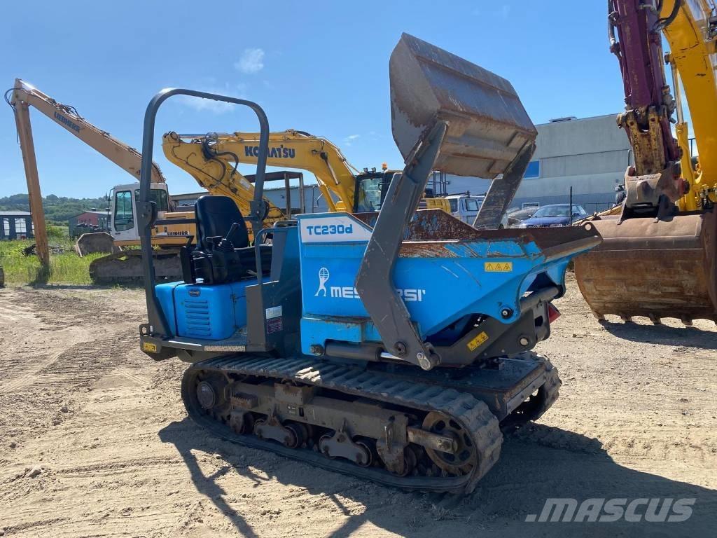 Messersi tc230d عربات نقل قلابة مجنزرة