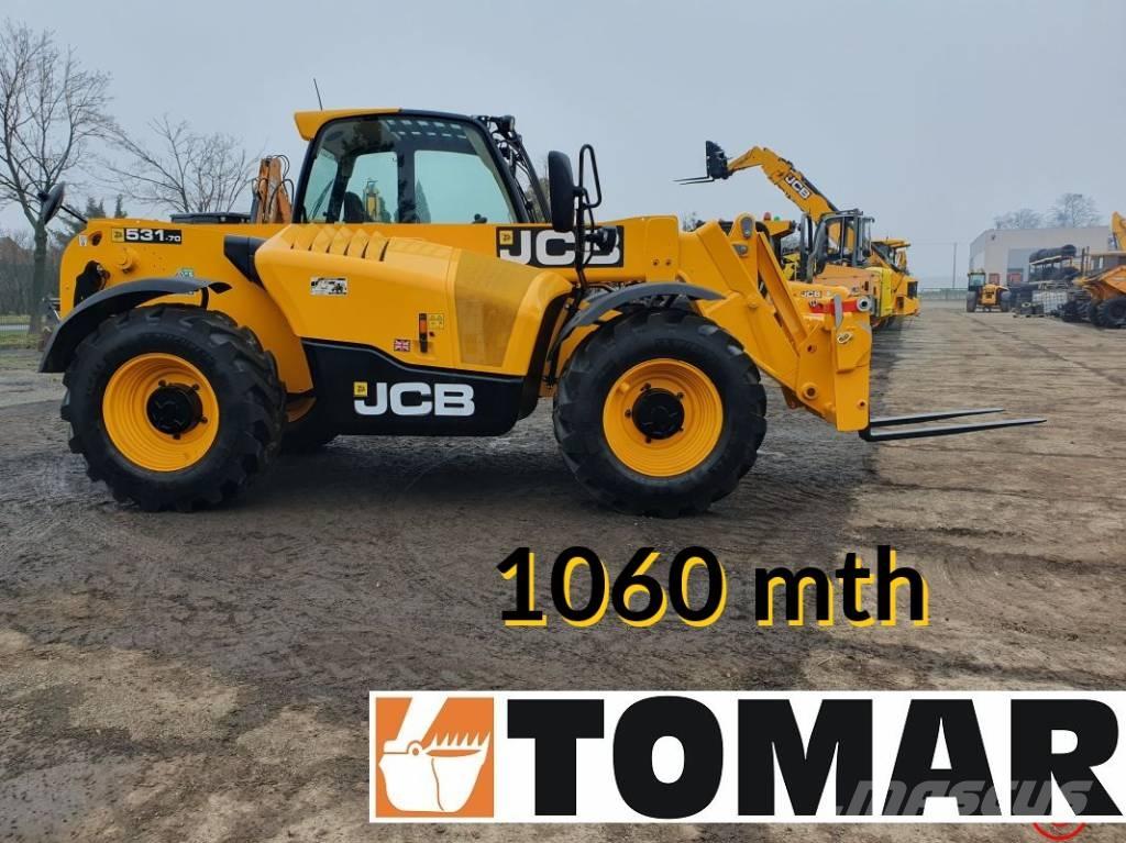 JCB 531-70 مناولات متداخلة