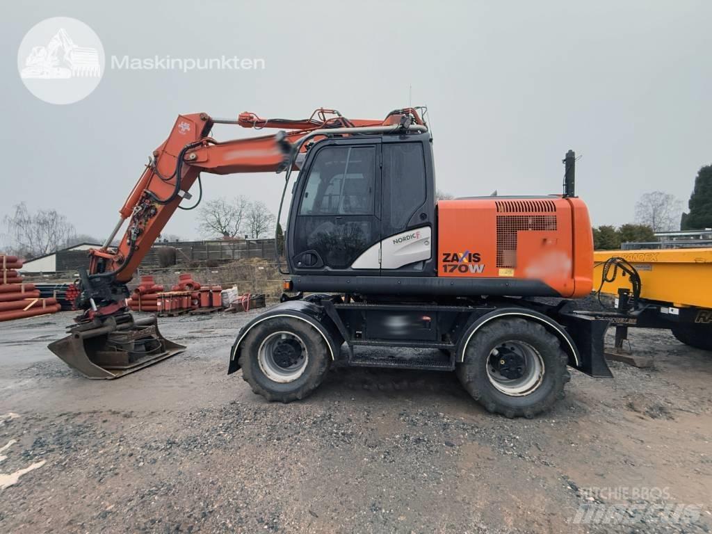 Hitachi ZX 170 W-5 B حفارات بعجل