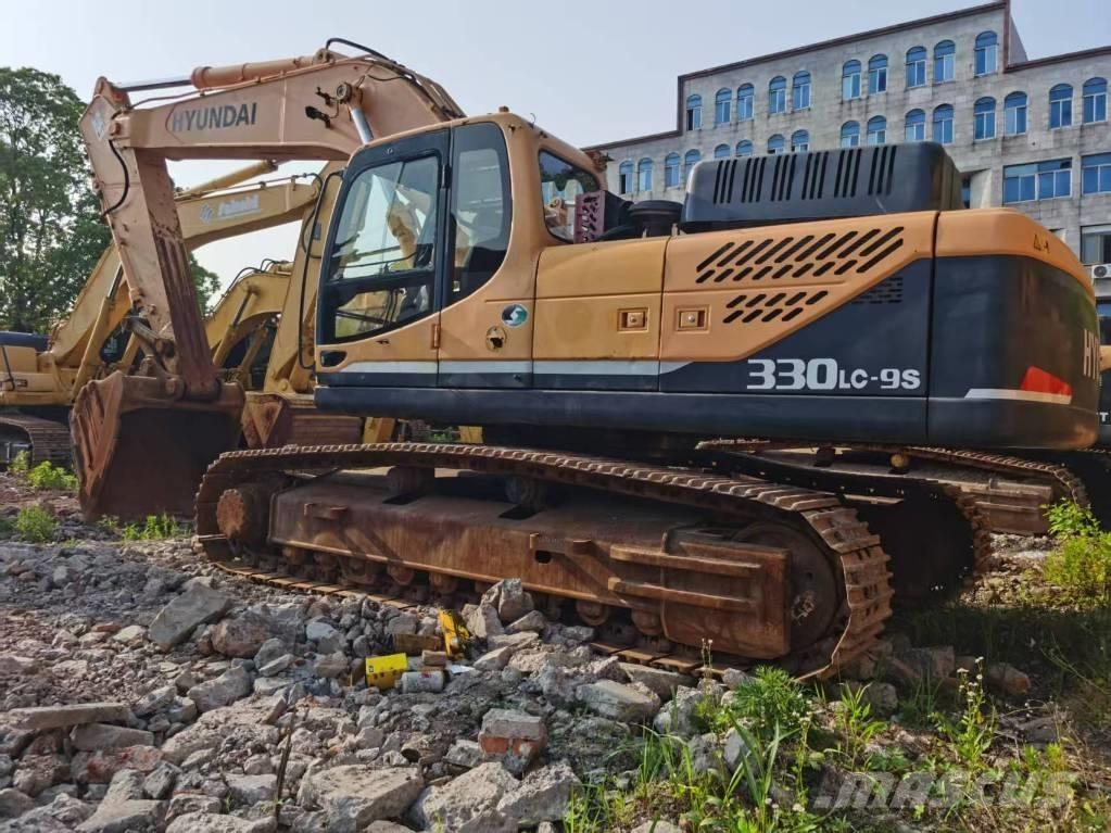 Hyundai R330LC-9S حفارات زحافة