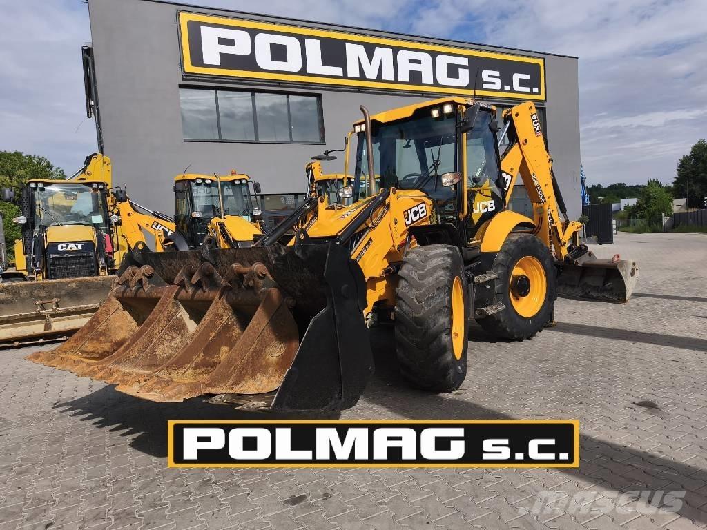 JCB 4 CX Pro لوادر ذات جرافات عكسية