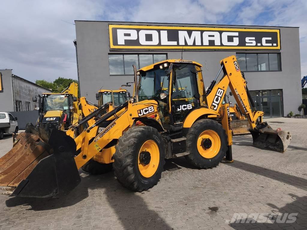 JCB 4 CX Pro لوادر ذات جرافات عكسية
