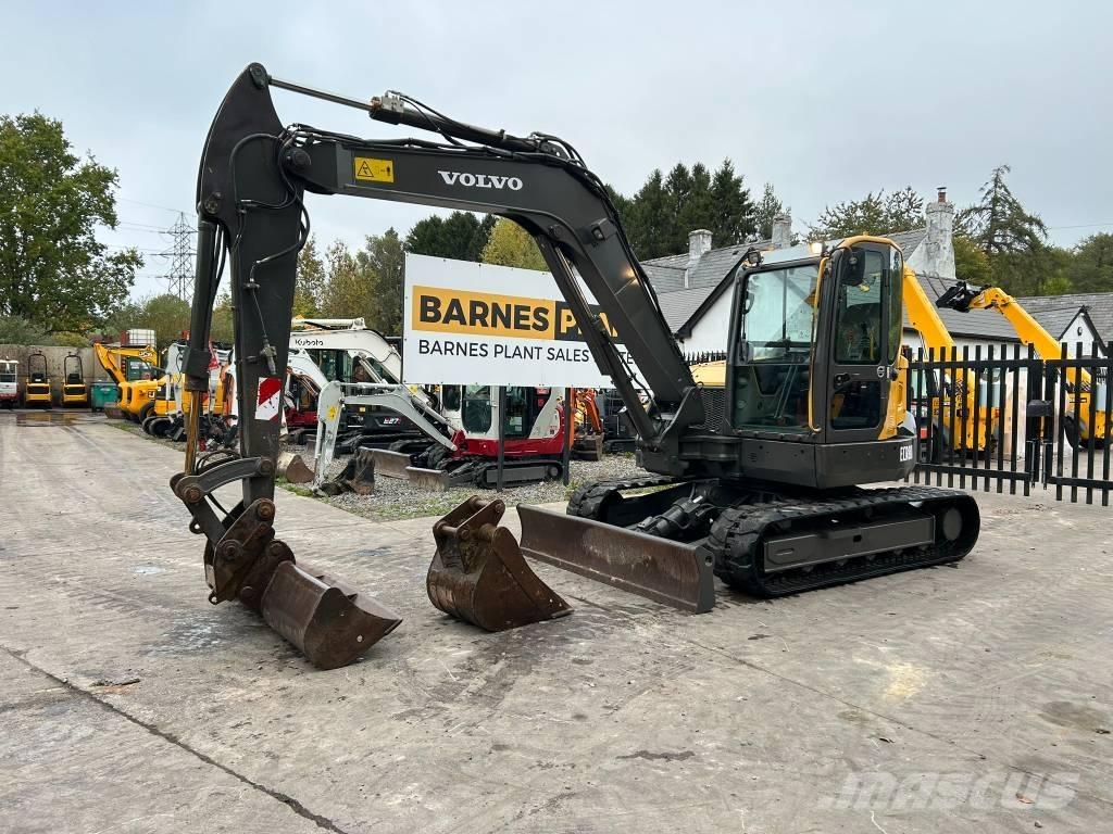 Volvo ECR 88 D حفارات وسط 7 طن - 12 طن
