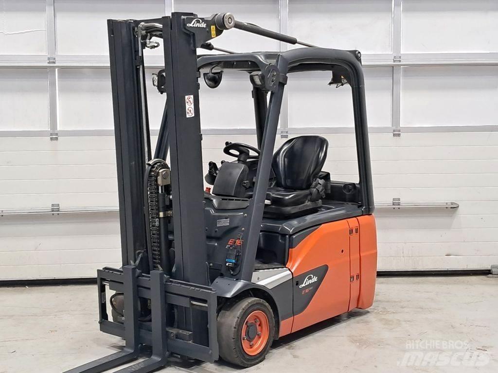 Linde E16-02 شاحنات ذات رافعات شوكية تعمل بالكهرباء