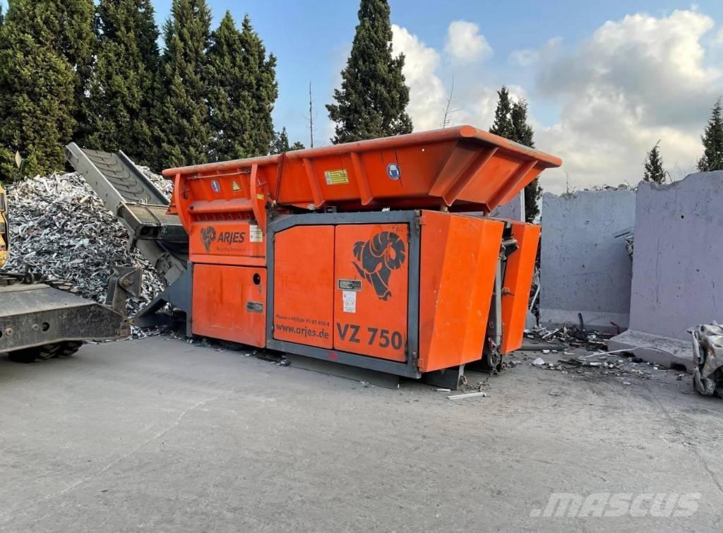 Arjes VZ 750 D ماكينات تقطيع أخشاب الحراجة
